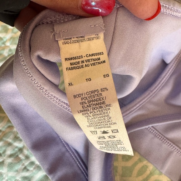 Nike Kids Purple Sports Bra - Picture 4 of 4